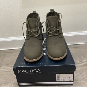 Nautica wedge boots
